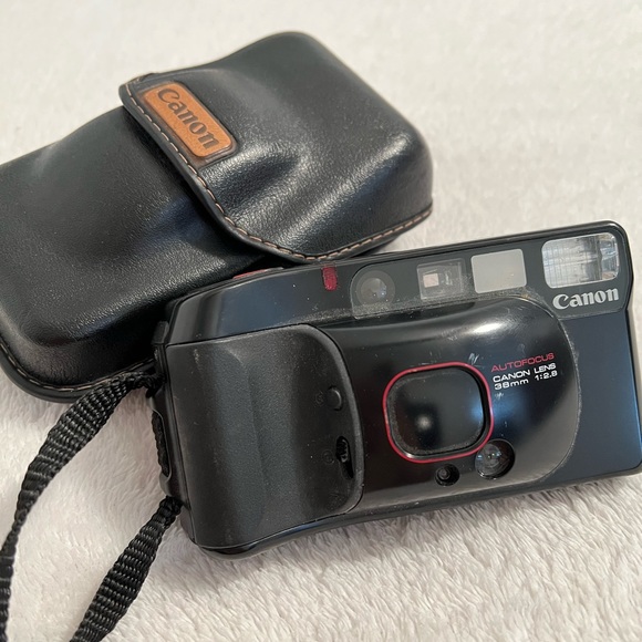Canon Sure Shot Supreme 38mm lens Vintage Film 35mm point